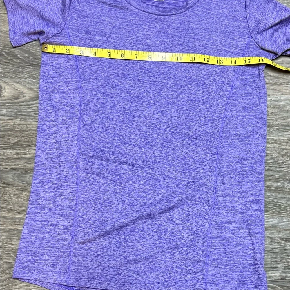 Girls’ XL Soft Purple Athletic T-Shirt